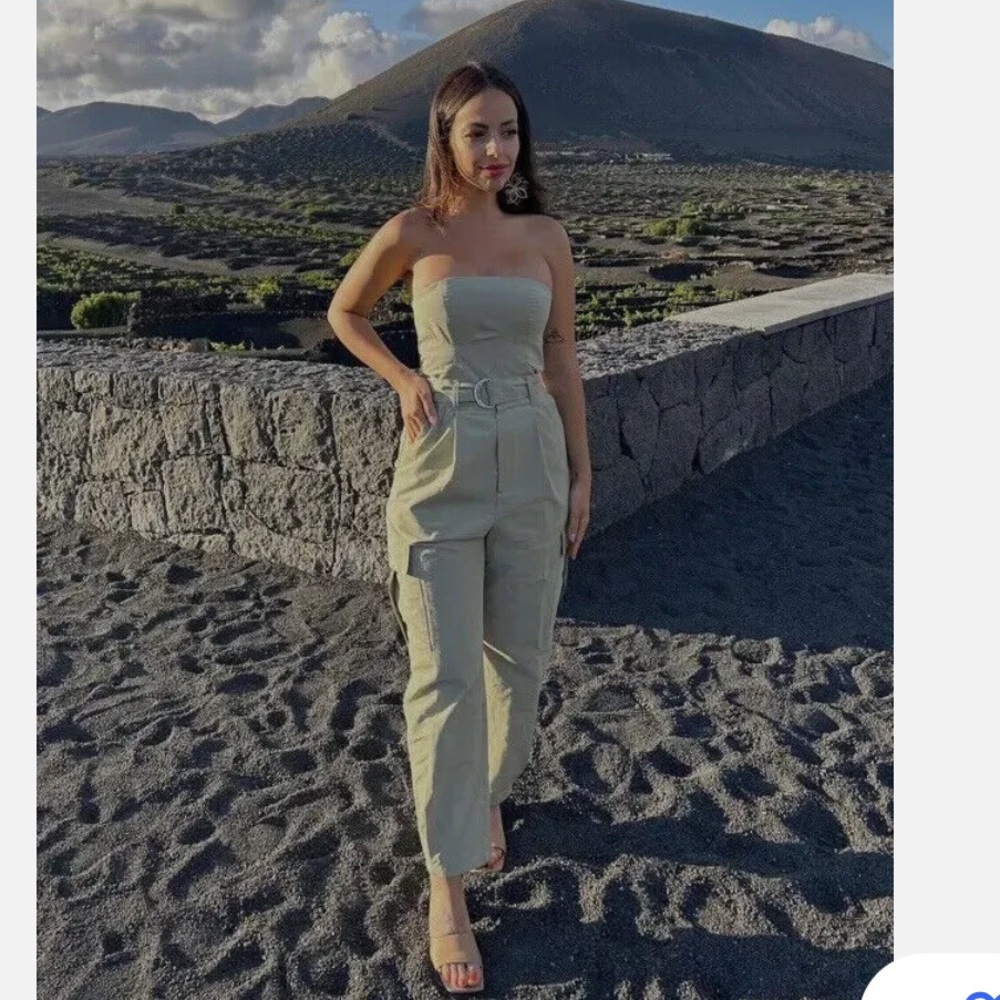 Zara cargo Jumpsuit